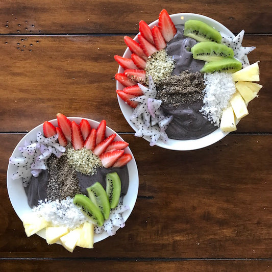 Healthy Avocado Smoothie Bowl Recipe