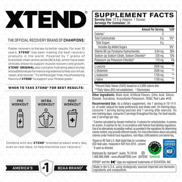 XTEND® Original BCAA Powder View 2