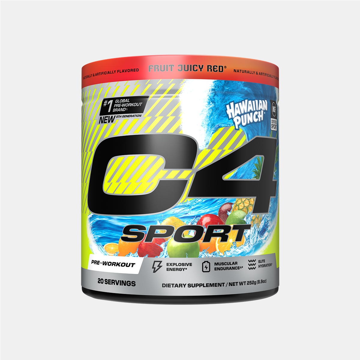 C4 Sport® x Hawaiian Punch Pre Workout Powder