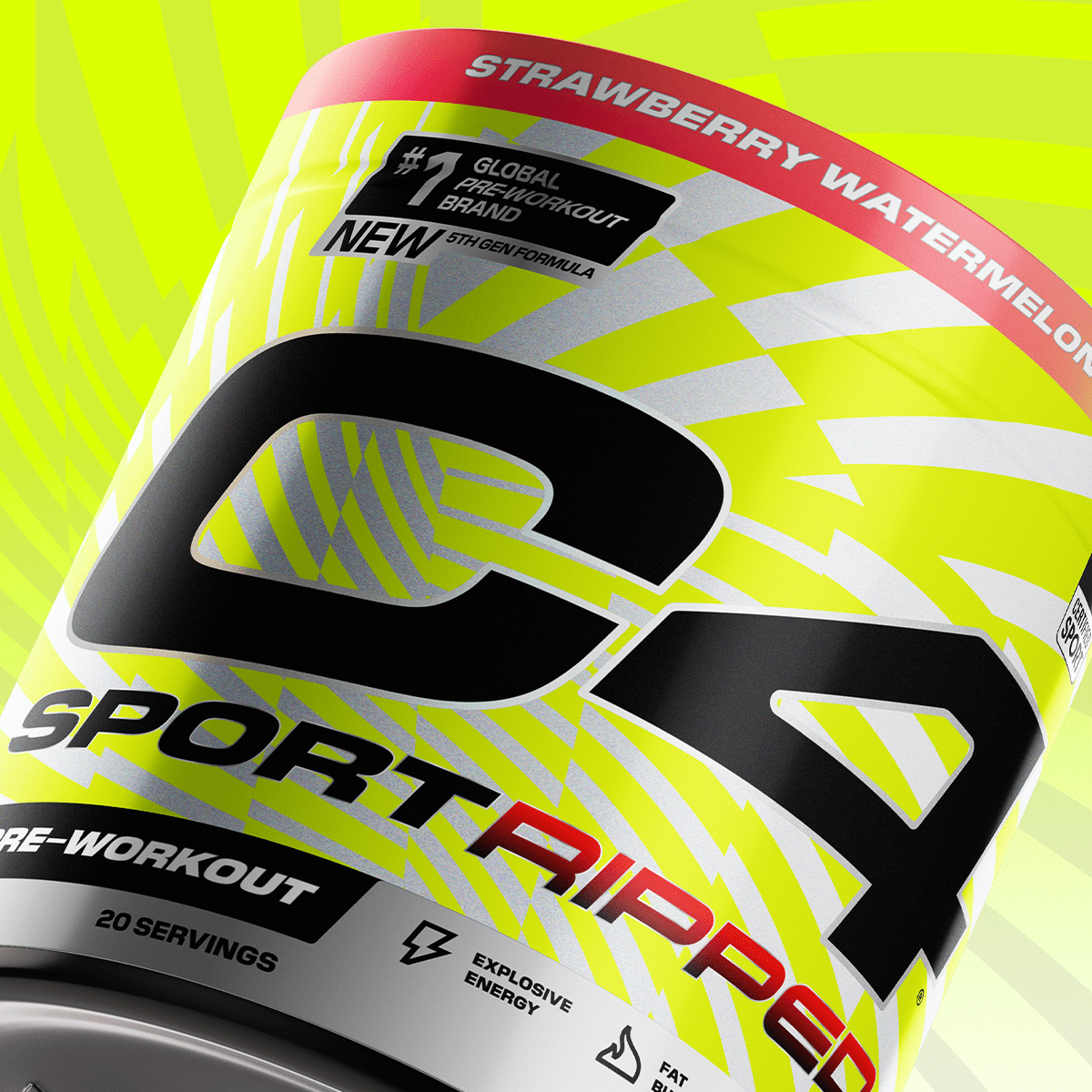 C4 Sport Ripped™ Pre Workout Powder View 7