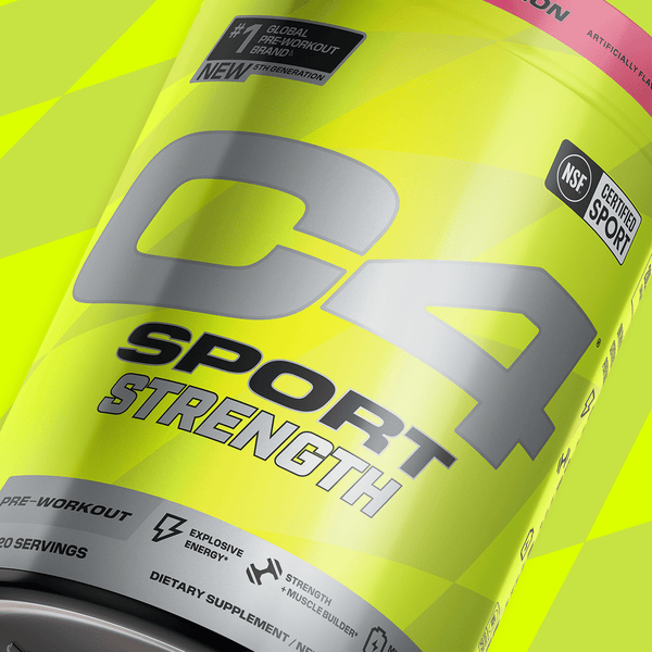 C4 Sport® Strength x Hawaiian Punch Pre Workout Powder View 8