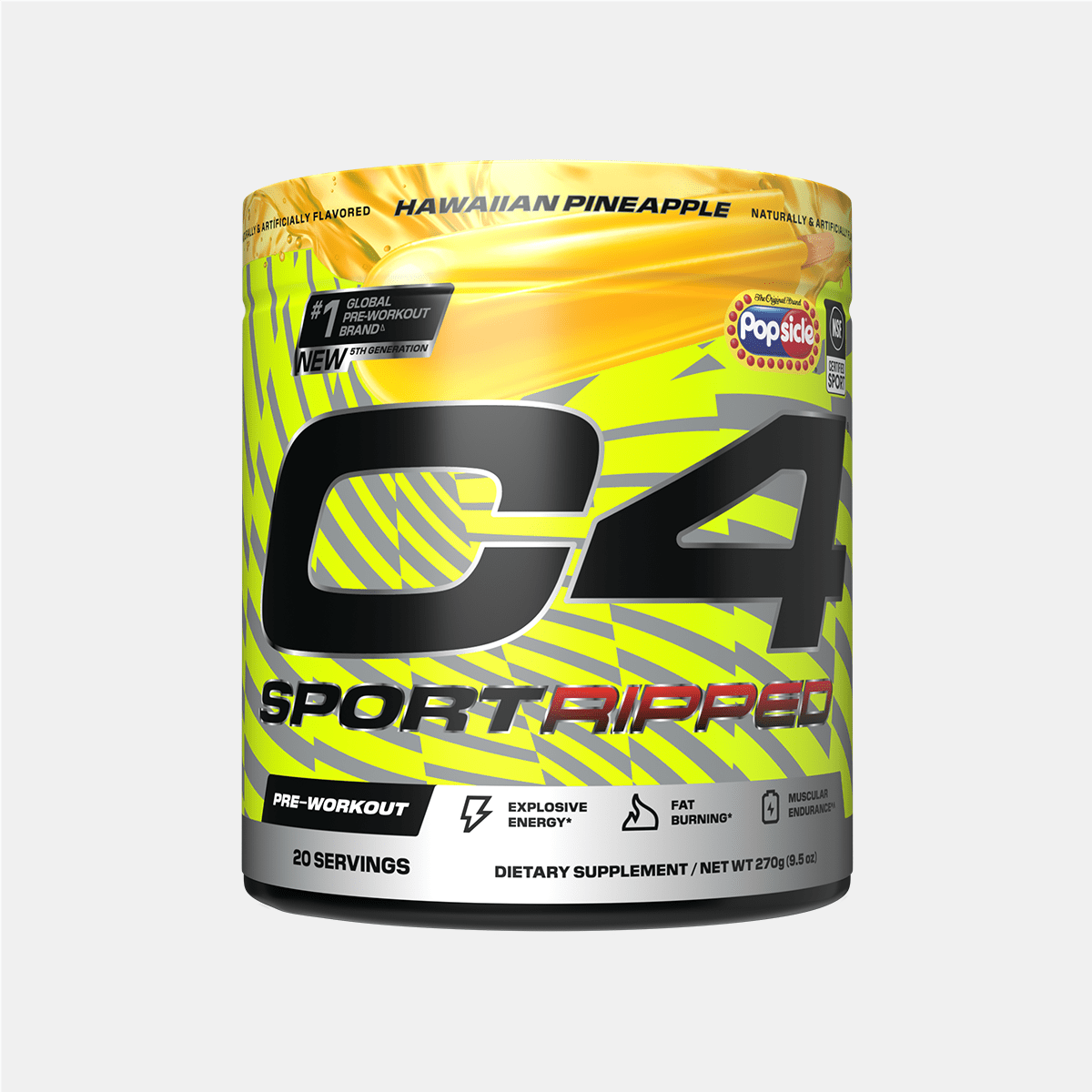 C4 Sport Ripped™ Pre Workout Powder View 1