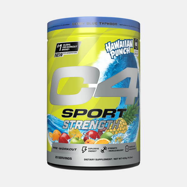 C4 Sport® Strength Pre Workout Powder View 1