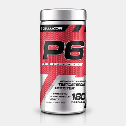 P6 Original Testosterone Booster - 180 Capsules